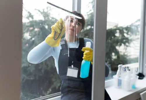 Nettoyage de vitres intérieures et extérieures à Bouniagues